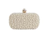 VFIDPSU Mini sac à main brodé de perles double face, grande boucle en perles, sac à bandoulière diagonale