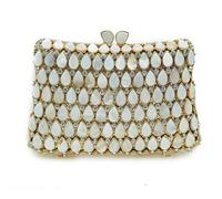 VFIDPSU Pochettes for femmes, sacs à main en strass, sacs de soirée et pochettes en cristal(Gold)