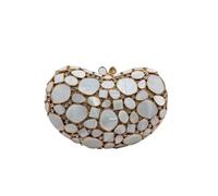 VFIDPSU Pochettes for femmes, sacs à main en strass, sacs de soirée et pochettes en cristal(Pink)