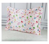VFIDPSU Taie d'oreiller en Soie 1 taie d'oreiller en Satin de Soie 19 mm imprimée, taie d'oreiller avec Fermeture à enveloppe, Standard, Queen, King(9,50x70cm)