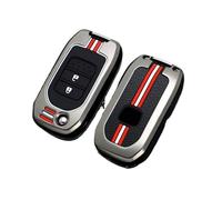VFKJGNcgfb Etui clés de Voiture, Coque Compatible avec Civic CR-V HR-V Accord Jade Crider Odyssey 2015 - 2018 2 3 Boutons(2BT-Gun-Shell)