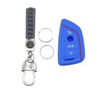 VFKJGNcgfb Etui clés de Voiture, Coque de Support de Sac, Protection de Porte-clés Compatible avec BMW G20 G30 X1 X3 X4 X5 G05 X6(Dark blue-c16)