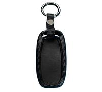 VFKJGNcgfb Etui clés de Voiture Porte-clés Fob Compatible for Audi A3 A4 A4L B5 B6 B7 B8 B9 A5 A6 A6L C5 C6 Q5 Q7 S5 S7(Have Holder Chain B)