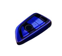 VFKJGNcgfb Etui clés de Voiture, Sac sans clé, Compatible avec BMW X1 X3 X5 X6 X7 1 3 5 6 7 série G20 G30 G11 F15 F16 G01 G02 F48(Blue)