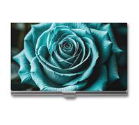 VFKLT Porte-cartes de visite fin et portable en métal pour cartes de visite, cartes de crédit, pour homme et femme, argent, taille unique, décontracté, Argent, One size, Décontracté