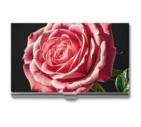 VFKLT Porte-cartes de visite fin et portable en métal pour cartes de visite de visite de nombreux fans - Pour homme et femme - Argenté, Argent, One size, Décontracté