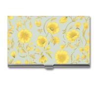 VFKLT Porte-cartes de visite fin et portable en métal pour cartes de visite et cartes de crédit, pour homme et femme, argent, taille unique, décontracté, Argent, One size, Décontracté
