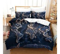 VFKLZCNYR Carte Nsemble Adulte De Literie pour Enfants Ensemble De pour Filles Bedding pour Adolescents Housse De Couette Imprimée 3D avec Fermeture Éclair King（220x240cm）