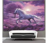 VFKLZCNYR Le cheval 3D Effet Tapisserie Art Mural Tapisserie Murales Tapisserie Murale Tissu Pour Chambre Salon Serviette De Plage Tapisseries 70cmx100cm