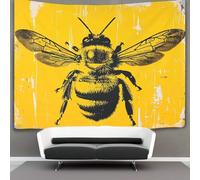 VFKLZCNYR Les abeilles 3D Effet Tapisserie DécoSourision Murale Tapisserie Murales DécoSourision Murale En Tissu Pour Chambre Salon Serviette De Plage Tapisseries 70cmx100cm