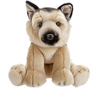 VFM - Chien alsacien Premium Peluche 30cm Berger Allemand Jouet Doux Super Mignon et Moelleux Chiot Luxe en Peluche en Peluche en Peluche en Peluche - Collection du Monde Naturel
