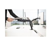Vision VFM-DAD/4 supporto da tavolo per Tv a schermo piatto 68,6 cm [27] Nero Scrivania (Monitor Mount / Stand 68.6 Cm - [27] Black Desk - Warranty: 12M)