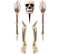 VFM - Décoration du squelette enterré d'Halloween - Assuivre extérieur effrayant (5 pièces)