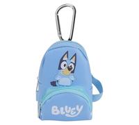 VFM e-Store - Bluey Clip Sac à Dos Clip Enfants Jeux Vidéo Accessoires Anniversaires, Cadeaux, Garçons et Filles - 12,5cm X 9cm Bleu