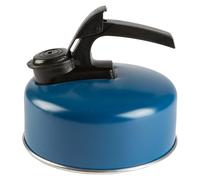 VFM e-Store - Bouilloire 1 litre en bleu foncé compact facile à utiliser - Accessoires de camping et de vacances pour l'été - 16 cm x 13,5 cm - Bleu