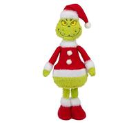 VFM e-Store - Décoration de Noël debout Grinch - Cadeau festif - Thème de Noël Dr Seuss - Design amusant - 35 cm x 16 cm - Vert x 1