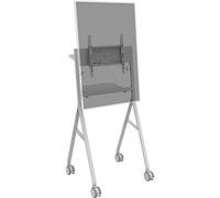 VFM-F10/WH flat panel floorstand 139.7 cm (55 ) Portable flat panel floor stand White