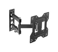 VFM-WA2X2/3 - Kit de montage (plaque murale, bras articulé, adaptateur VESA) - bras réglable - pour Ecran LCD - acier laminé à froid - noir - Taille