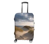 VFMKT Beach Dunes Housse de protection élastique lavable anti-poussière anti-rayures pour bagages de 48,3 à 81,3 cm, Style :, L