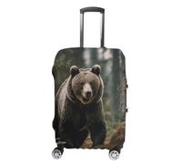 VFMKT Brown Bear Housse élastique lavable anti-poussière anti-rayures pour bagages de 48 à 81 cm, Style :, XL