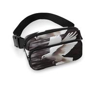 VFMKT Flying Dove Sac banane réglable pour homme et femme pour voyage, sport, randonnée, 20 x 13 cm, style 20 x 13 cm, Style :, 20x13cm