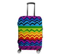 VFMKT Gay Pride Housse de bagage de voyage élastique lavable anti-poussière anti-rayures Convient aux bagages de 48,3 à 81,3 cm, Style :, L