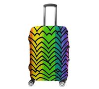 VFMKT Gay Pride Housse de bagage de voyage élastique lavable anti-poussière anti-rayures Convient aux bagages de 48,3 à 81,3 cm, Style :, S