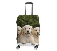 VFMKT Golden Retriever Housse de bagage de voyage élastique lavable anti-poussière anti-rayures Convient aux bagages de 48,3 à 81,3 cm, Style :, XL