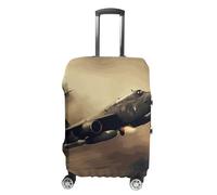 VFMKT Housse de bagage de voyage en avion de guerre élastique lavable anti-poussière anti-rayures pour valise de 48,3 à 81,3 cm, Style :, XL