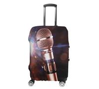 VFMKT Housse de bagage de voyage pour microphone karaoké, élastique, lavable, anti-poussière, anti-rayures, convient aux bagages de 48,3 à 81,3 cm, Style :, L
