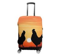 VFMKT Housse de valise de voyage élastique lavable anti-poussière anti-rayures pour valises de 48,3 à 81,3 cm, Style :, S
