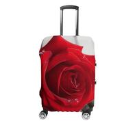 VFMKT Red Rose2 Housse de bagage de voyage élastique lavable anti-poussière anti-rayures Convient aux bagages de 48,3 à 81,3 cm, Style :, S