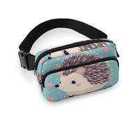 VFMKT Sac banane à pois pour homme et femme - Sac banane réglable pour voyage, sport, randonnée - 20 x 13 cm - Style - 20 x 13 cm, Style :, 20x13cm
