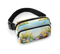 VFMKT Sac banane de Pâques pour homme et femme - Réglable - Pour voyage, sport, randonnée - 20 x 13 cm, Style :, 20x13cm