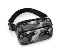 VFMKT Sac banane en forme d'avion de l'armée américaine pour homme et femme, sac banane réglable pour voyage, sport, randonnée, 20 x 13 cm, style 20 x 13 cm, Style :, 20x13cm