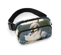 VFMKT Sac banane mignon petit cygne pour homme et femme Sac banane réglable pour voyage, sport, randonnée, 20 x 13 cm, style, 20 x 13 cm, Style :, 20x13cm