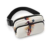 VFMKT Sac banane pour femme et homme avec motif de basket-ball réglable pour voyage, sport, randonnée, 20 x 13 cm, style, 20 x 13 cm, Style :, 20x13cm