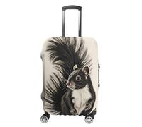 VFMKT Skunk Housse de bagage de voyage élastique lavable anti-poussière anti-rayures pour valise de 48,3 à 81,3 cm, Style :, S