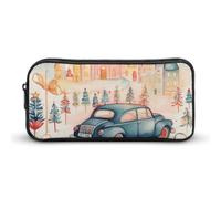 VFMKT Trousse à crayons Cars in Small Town - Grande capacité - Pour homme et femme, Style :, 22*12*5cm