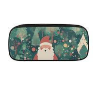VFMKT Trousse à crayons en cuir imperméable - Jolie trousse de voyage pour maquillage - Pour homme et femme - Couverture de neige, Style :, Taille unique