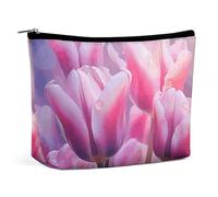 VFMKT Trousse de maquillage pour femme - Étanche - Belle pochette de maquillage à motif floral avec fermeture éclair - Trousse de toilette de voyage pour femme - Style - Taille unique, Style :, Taille