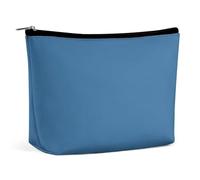 VFMKT Trousse de maquillage pour femme - Étanche - Bleu marine - Avec fermeture éclair - Trousse de toilette de voyage pour femme - Style unique, Style :, Taille unique