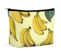 VFMKT Trousse de maquillage pour femme - Imperméable - Imprimé banane - Avec fermeture éclair - Trousse de toilette de voyage - Style - Taille unique, Style :, Taille unique