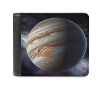 VFMNT Jupiter Portefeuille paysage en cuir grande capacité pour téléphone portable sac à main de voyage pour homme femme cadeau, blanc, taille unique, portefeuille, blanc, Taille unique, Portefeuille