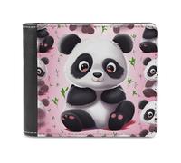 VFMNT Panda Star Portefeuille en cuir grande capacité pour téléphone portable Sac à main de voyage pour homme et femme Blanc Taille unique, blanc, Taille unique, Portefeuille