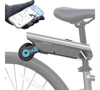 VFMVOYNZ Booster électrique pour vélo avec contrôle Via Application et 4 Modes d'assistance pour Tous Types de Surfaces (Routes, pavées urbaines, chemins de Gravier), autonomie de 50 km(Blue)