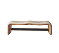 Vfs8dQ5kt Banc de Chambre Tabouret à Langer d'entrée Designer | Vestiaire Canapé Tabouret Long Tabouret D'extrémité De Lit(Beige,Moyen)
