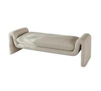 Vfs8dQ5kt Banc de Chambre Tabouret de Bout lit Blanc, Dressing Style rétro for vêtements et Chaussures(Moyen)