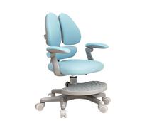 Vfs8dQ5kt Chaise de Bureau Chaise de Bureau Ergonomique for Enfants, Chaise d'ordinateur réglable en Hauteur et Profondeur, Support Lombaire, Durable fiable for la Maison, l'école bibliothèque(Blue)