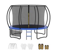 VFU Trampoline Extérieur Ø 366 cm, Bleu